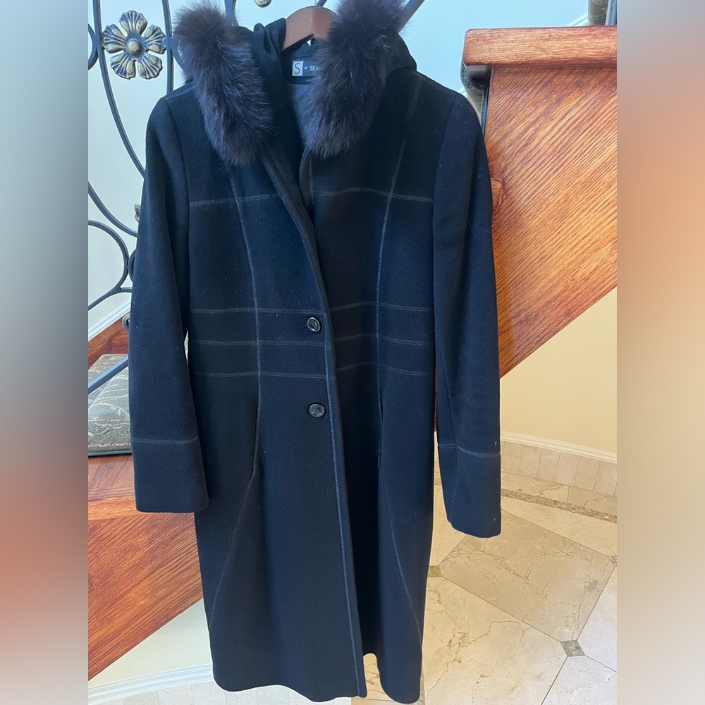 S by Searle wool coat size 8